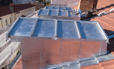 Habillage en zinc - Lucarne